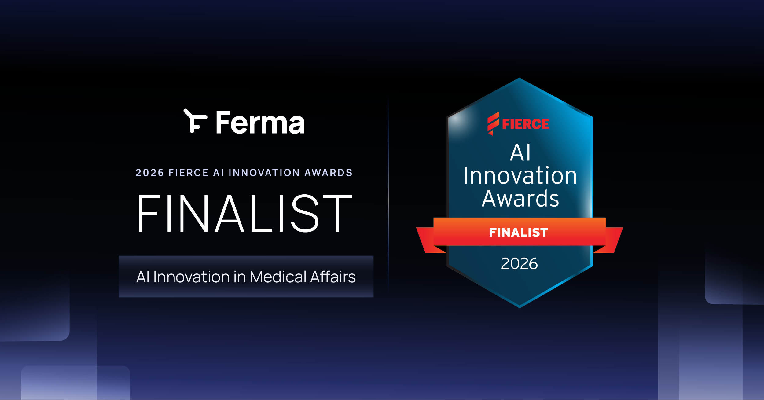 Ferma Named Fierce AI Innovation Awards Medical Affairs Finalist 